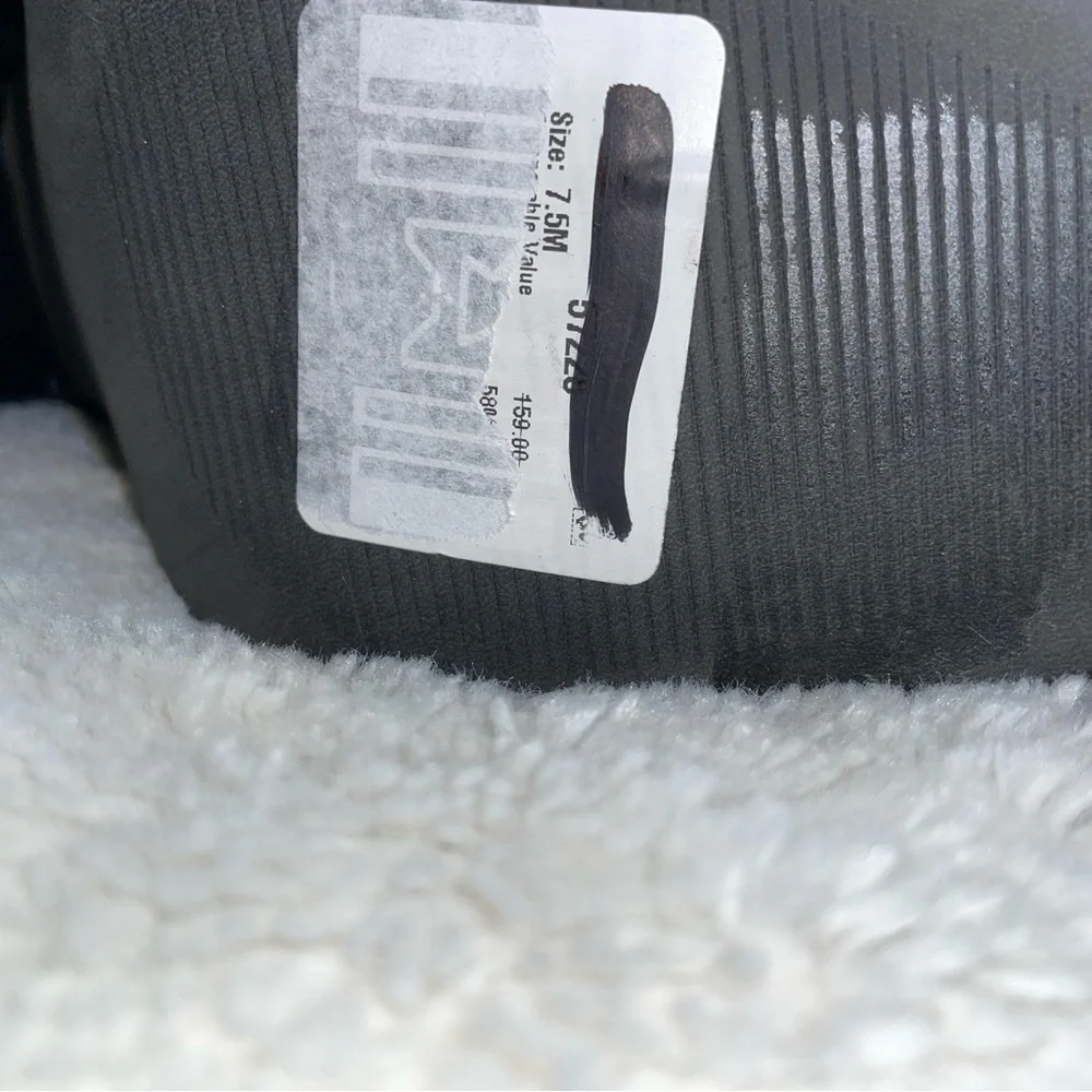 Nine West Black Leather Ankle Boots New Without Box - Picture 3 of 7